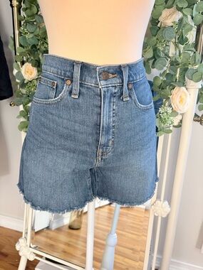 Madewell Classic Blue Jean Shorts
